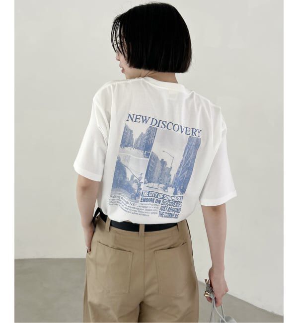 SLOBE IENA「SCREEN STARS/スクリーンスターズ SLOBE別注 ニュースペーパーTEE」|Tシャツ・カットソー|