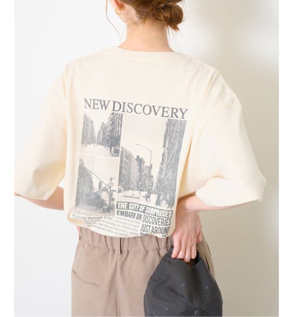 SLOBE IENA「SCREEN STARS/スクリーンスターズ SLOBE別注 ニュースペーパーTEE」|Tシャツ・カットソー|ナチュラル