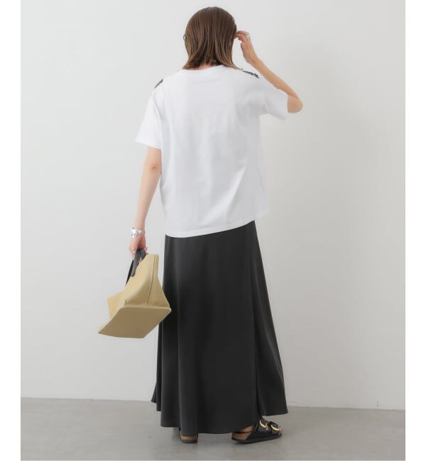 SLOBE IENA「《WEB限定/追加予約》アイラッシュレースTシャツ」|Tシャツ・カットソー|