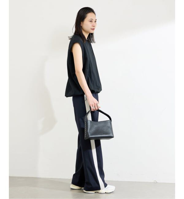 JOURNAL STANDARD「《追加2》シャーリングノースリーブＴシャツ」|Tシャツ・カットソー|