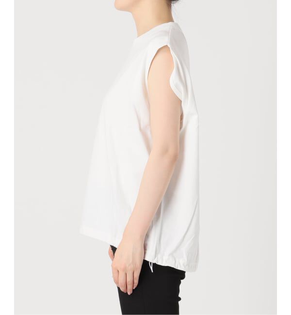 JOURNAL STANDARD「《追加2》シャーリングノースリーブＴシャツ」|Tシャツ・カットソー|