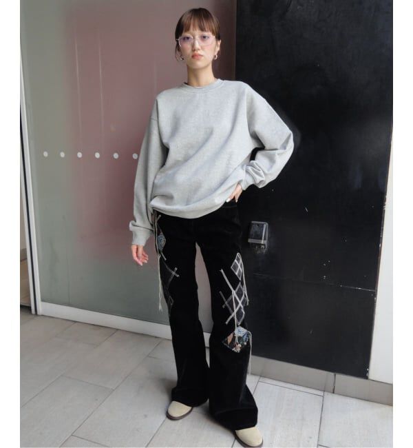 Oriens JOURNAL STANDARD「【Dime/ダイム】 CURSIVE SMALL LOGO CREWNECK」|スウェット・ジャージ|