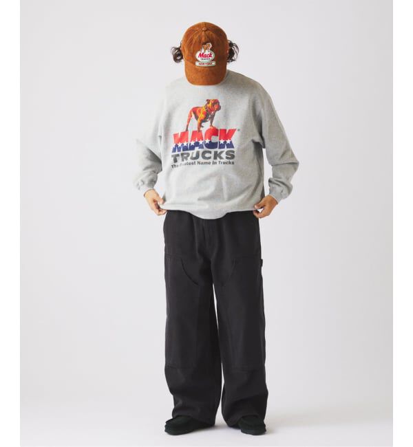 JOURNAL STANDARD relume「MACK TRUCKS / マック・トラックス 別注 フェード  プリント スウェット」|スウェット・ジャージ|