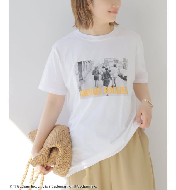 JOURNAL STANDARD relume「別注【GOOD ROCK SPEED】カラーロゴフォトTEE」|Tシャツ・カットソー|オレンジ
