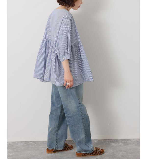journal standard luxe「タイプワッシャーギャザーブラウス」|シャツ・ブラウス|