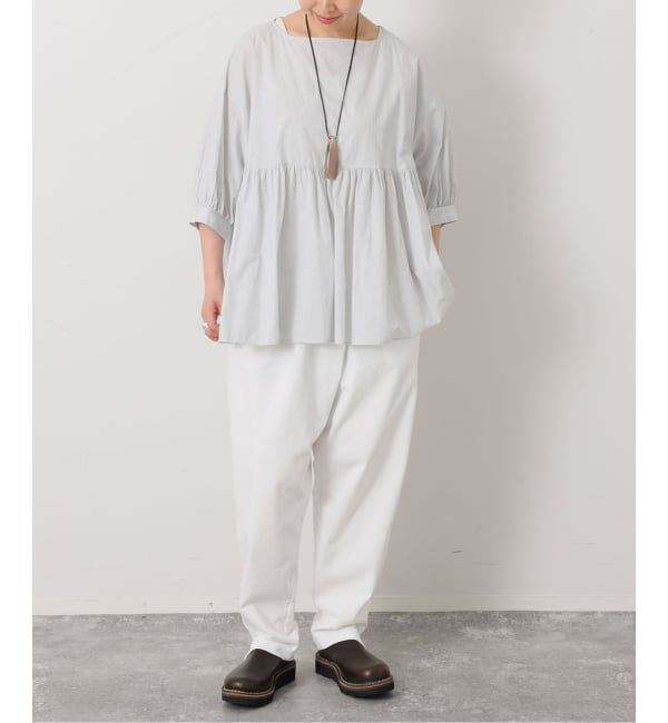 journal standard luxe「タイプワッシャーギャザーブラウス」|シャツ・ブラウス|