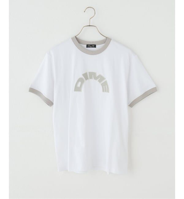 Oriens JOURNAL STANDARD「【Dime/ダイム】 ARCH RINGER T-SHIRT」|Tシャツ・カットソー|ホワイト