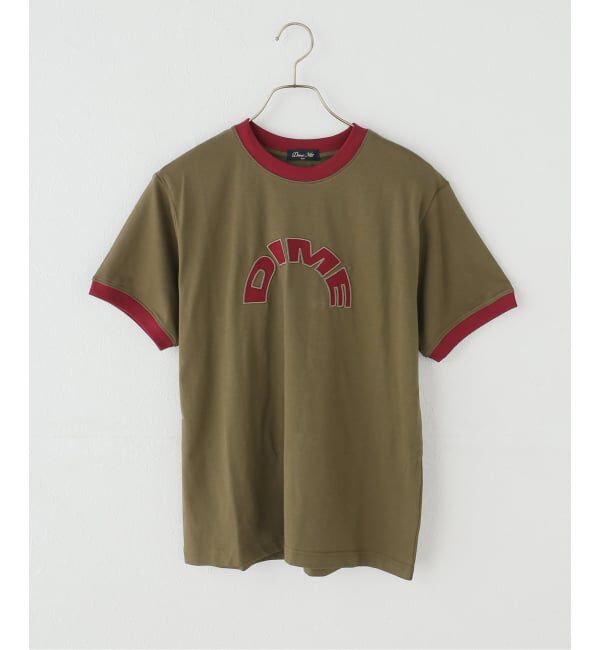 Oriens JOURNAL STANDARD「【Dime/ダイム】 ARCH RINGER T-SHIRT」|Tシャツ・カットソー|ブラウン