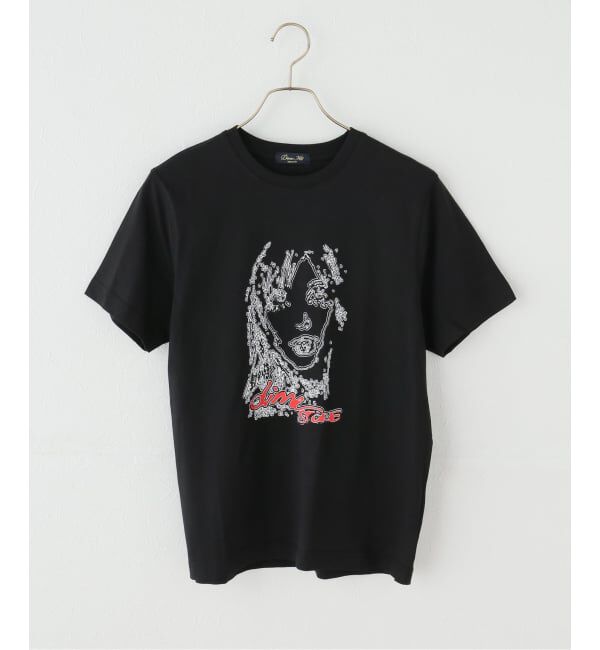Oriens JOURNAL STANDARD「【Dime/ダイム】ABSTRACT T-SHIRT」|Tシャツ・カットソー|ブラック