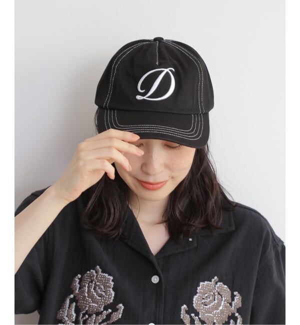Oriens JOURNAL STANDARD「【Dime/ダイム】 CURSIVE DENIM WORKER CAP」|キャップ・キャスケット|
