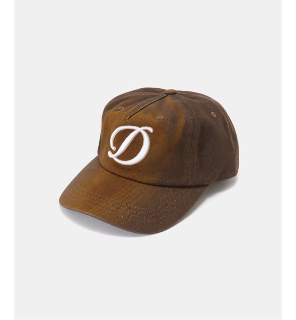 Oriens JOURNAL STANDARD「【Dime/ダイム】 CURSIVE DENIM WORKER CAP」|キャップ・キャスケット|ブラウン