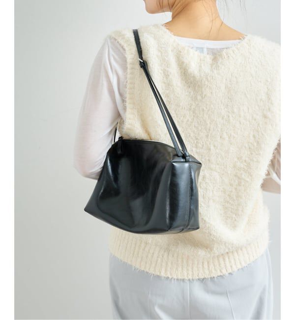 U by SPICK&SPAN「【LOW CLASSIC / ロウクラシック】Lc LEATHER CARAMEL BOX BAG」|ショルダー・メッセンジャー|