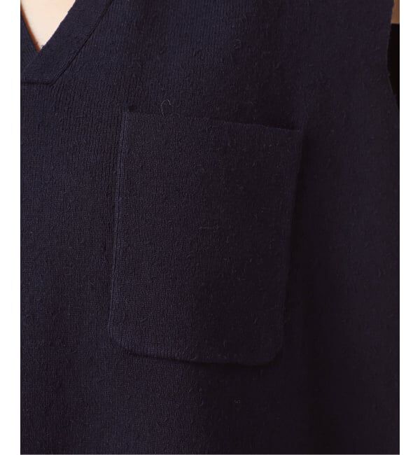 U by SPICK&SPAN「ブークレノースリーブニット」|ニット・セーター|