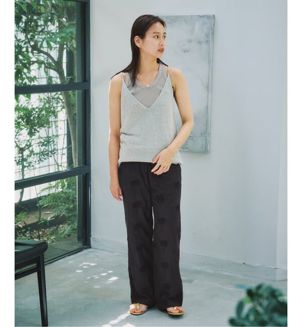 FRAMeWORK「COUTURE D`ADAM/クチュールドアダム parm tree embroidery パンツ」|その他|