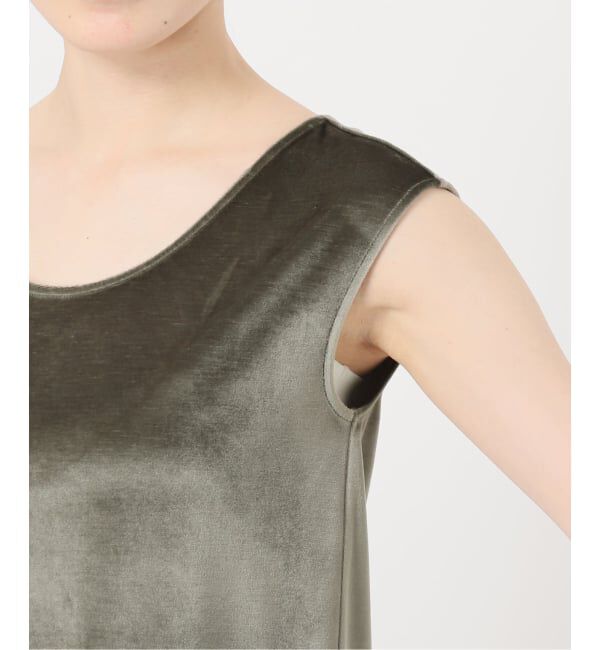 NOBLE「《予約》ベロア2WAYタンク」|Tシャツ・カットソー|