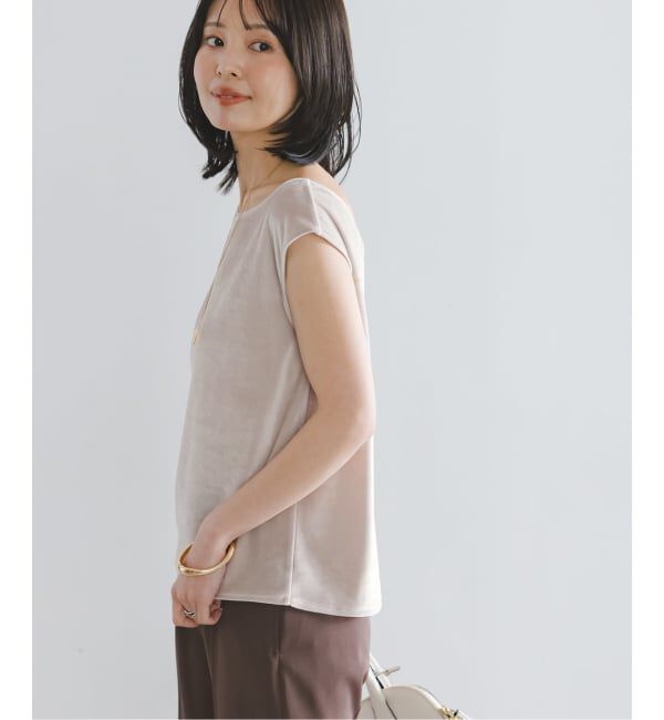 NOBLE「《予約》ベロア2WAYタンク」|Tシャツ・カットソー|
