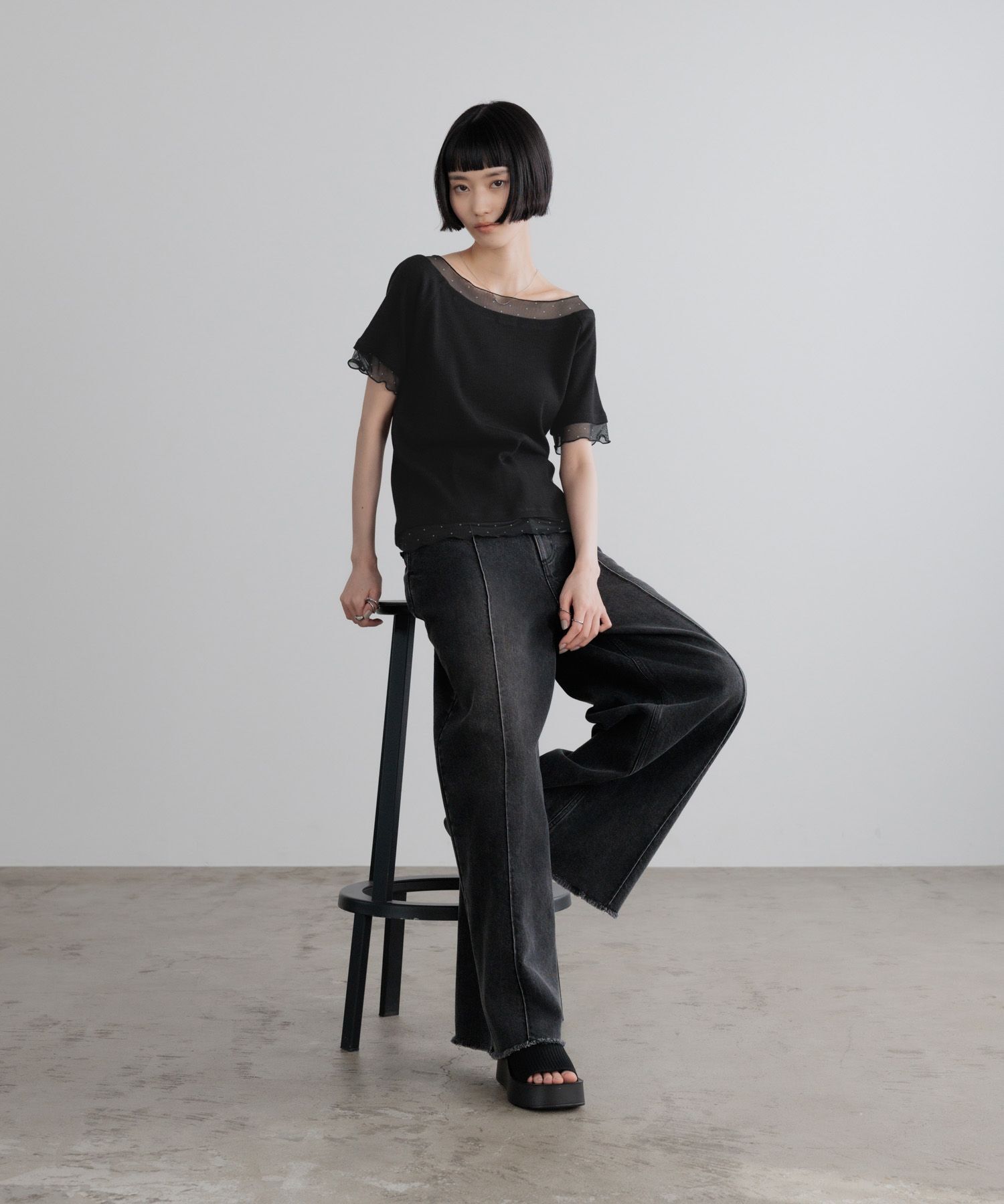 LOWRYS FARM「２ＷＡＹレイヤードＳＳ」|Tシャツ・カットソー|