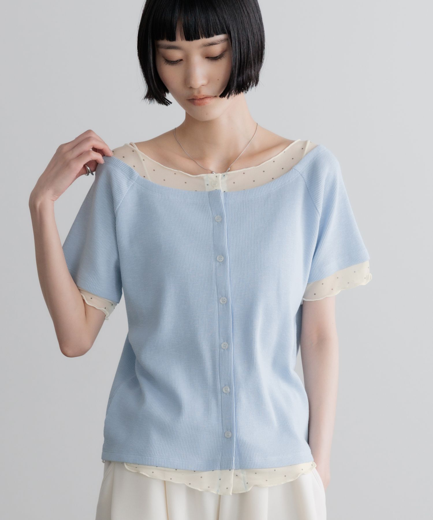 LOWRYS FARM「２ＷＡＹレイヤードＳＳ」|Tシャツ・カットソー|BLU2