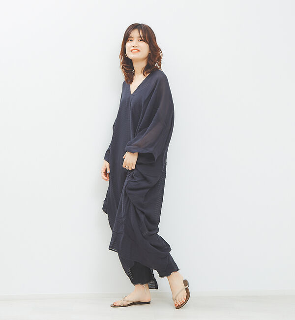 Rouge vif「【SU PARIS】 Ｖネックワンピ」|ワンピース|