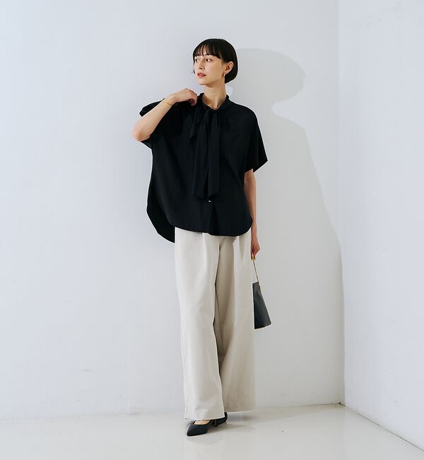Rouge vif「ボウタイドルマンブラウス【予約】」|シャツ・ブラウス|