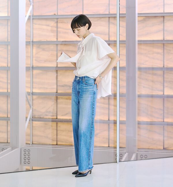 Rouge vif「ボウタイドルマンブラウス【予約】」|シャツ・ブラウス|