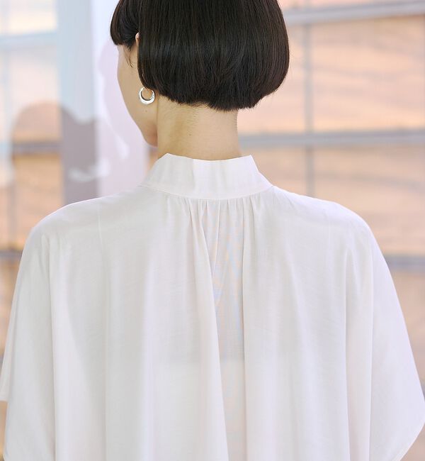Rouge vif「ボウタイドルマンブラウス【予約】」|シャツ・ブラウス|