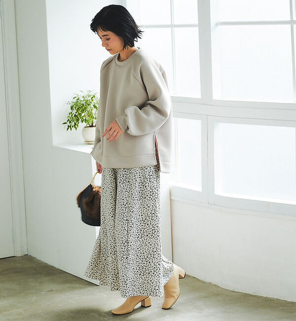 qualite「【WEB・一部店舗限定】マーブルフレアパンツ」|その他|
