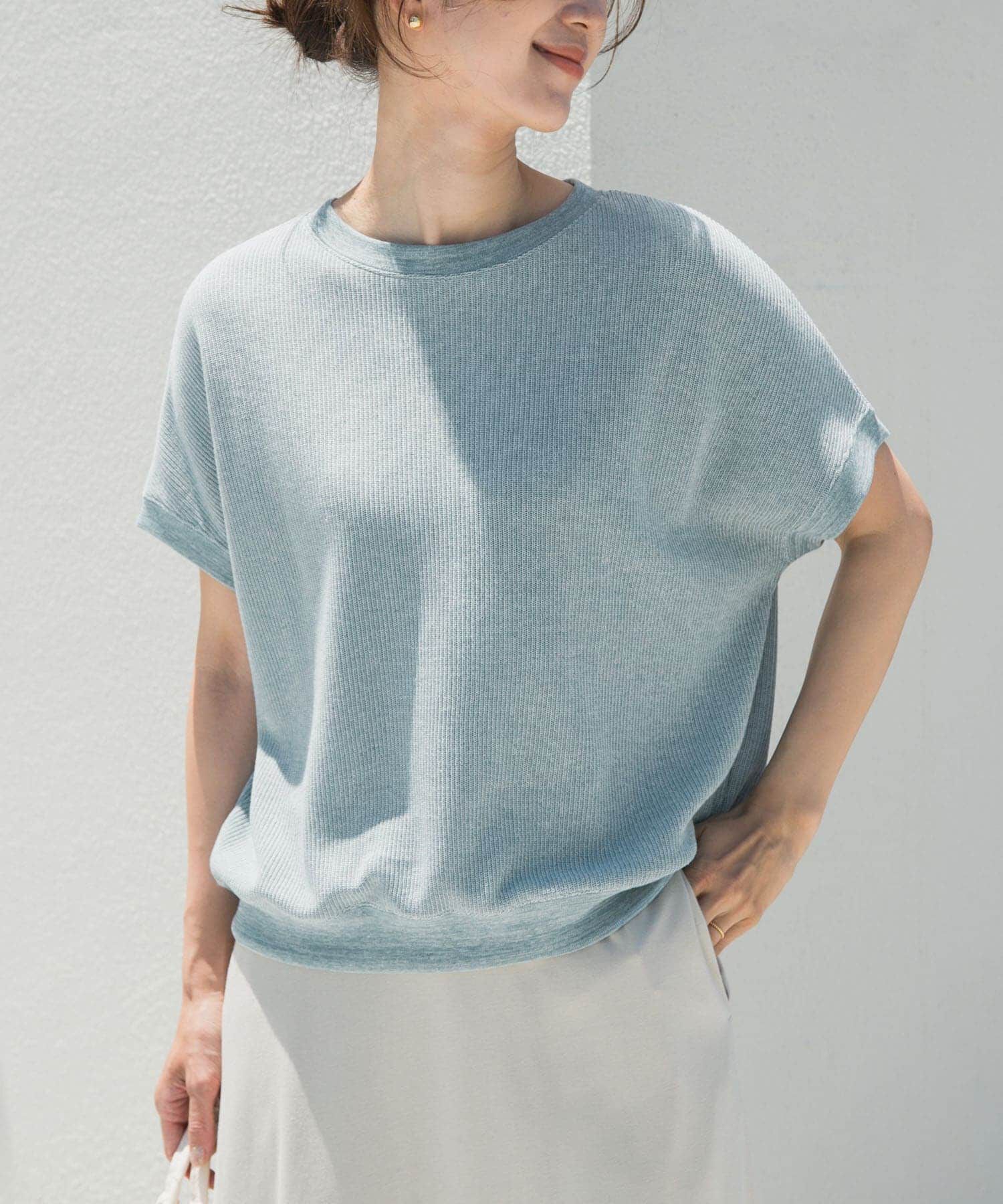 URBAN RESEARCH DOORS「タックフライスフレンチTシャツ」|Tシャツ・カットソー|