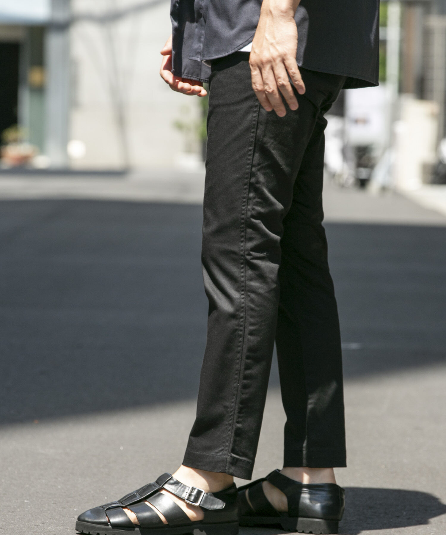 URBAN RESEARCH ROSSO「『SHORT(9分丈)ｻｲｽﾞ / XLｻｲｽﾞあり』ｽﾘﾑｽﾄﾚｯﾁﾃｰﾊﾟｰﾄﾞ」|その他|