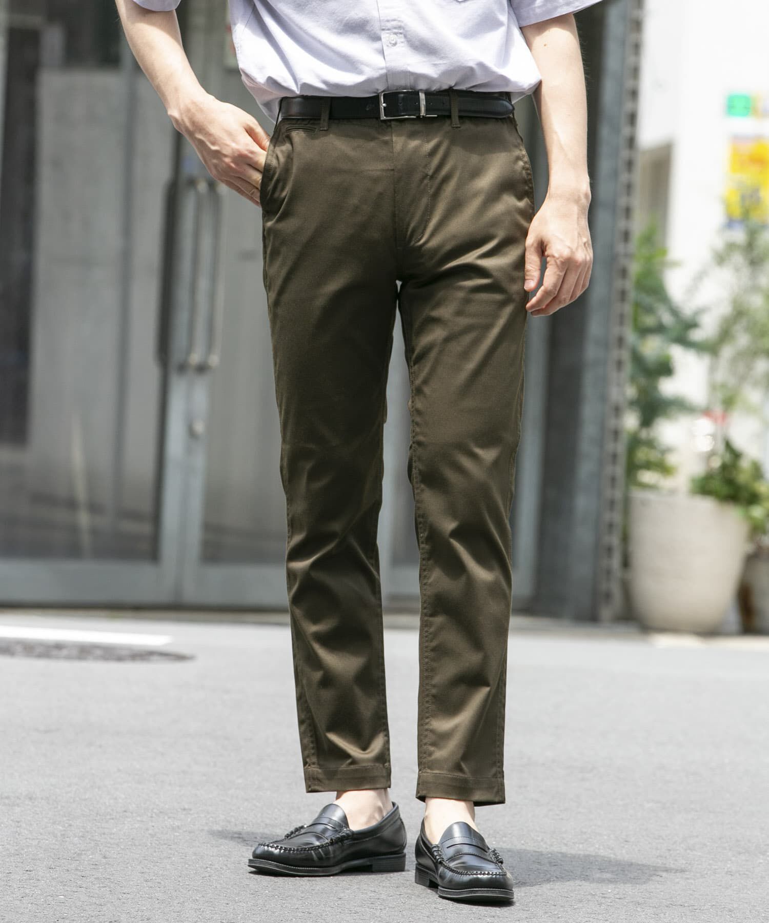 URBAN RESEARCH ROSSO「『SHORT(9分丈)ｻｲｽﾞ / XLｻｲｽﾞあり』ｽﾘﾑｽﾄﾚｯﾁﾃｰﾊﾟｰﾄﾞ」|その他|