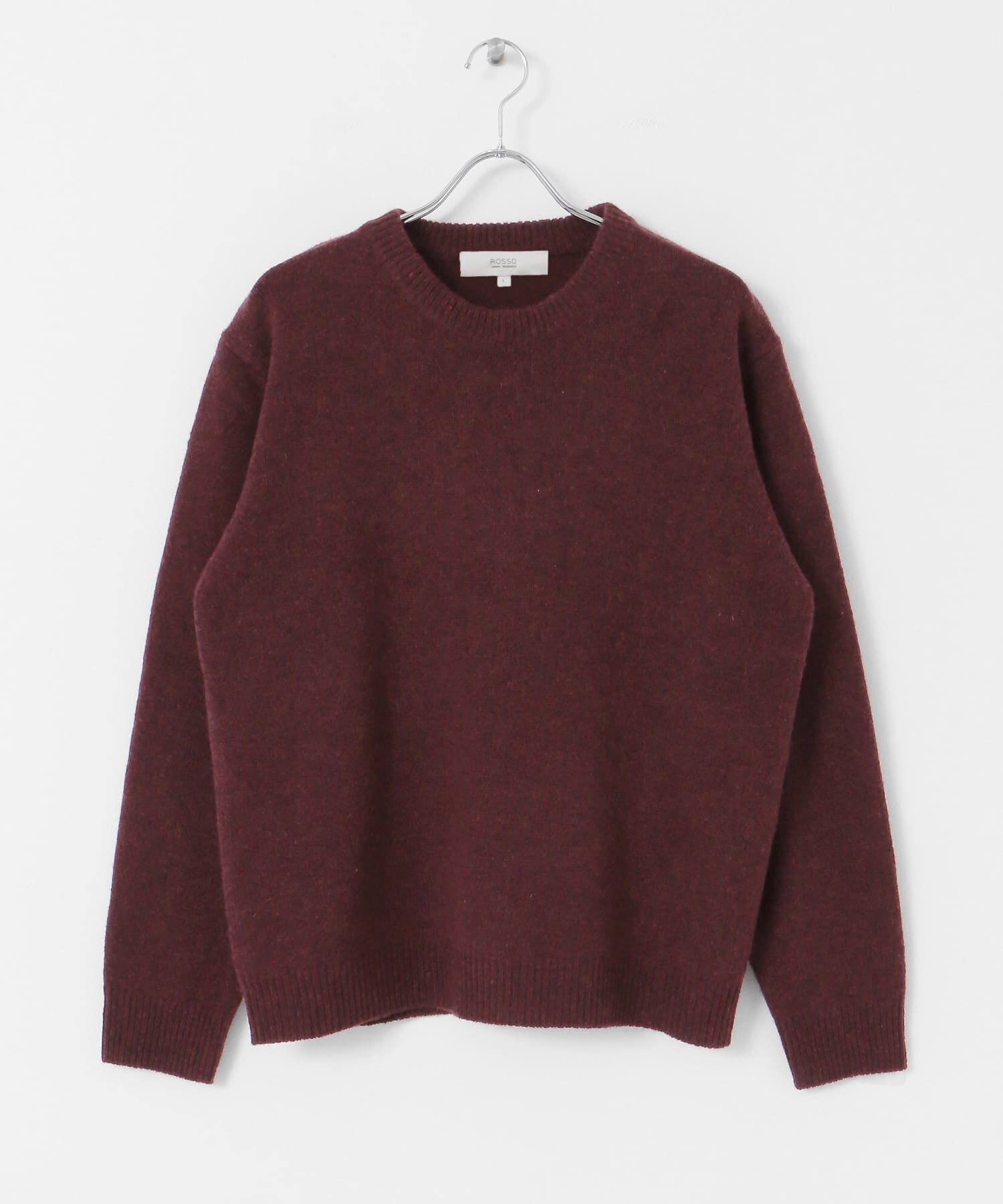 URBAN RESEARCH ROSSO「『XLサイズあり』シェットランドウールクルーネックニット」|ニット・セーター|