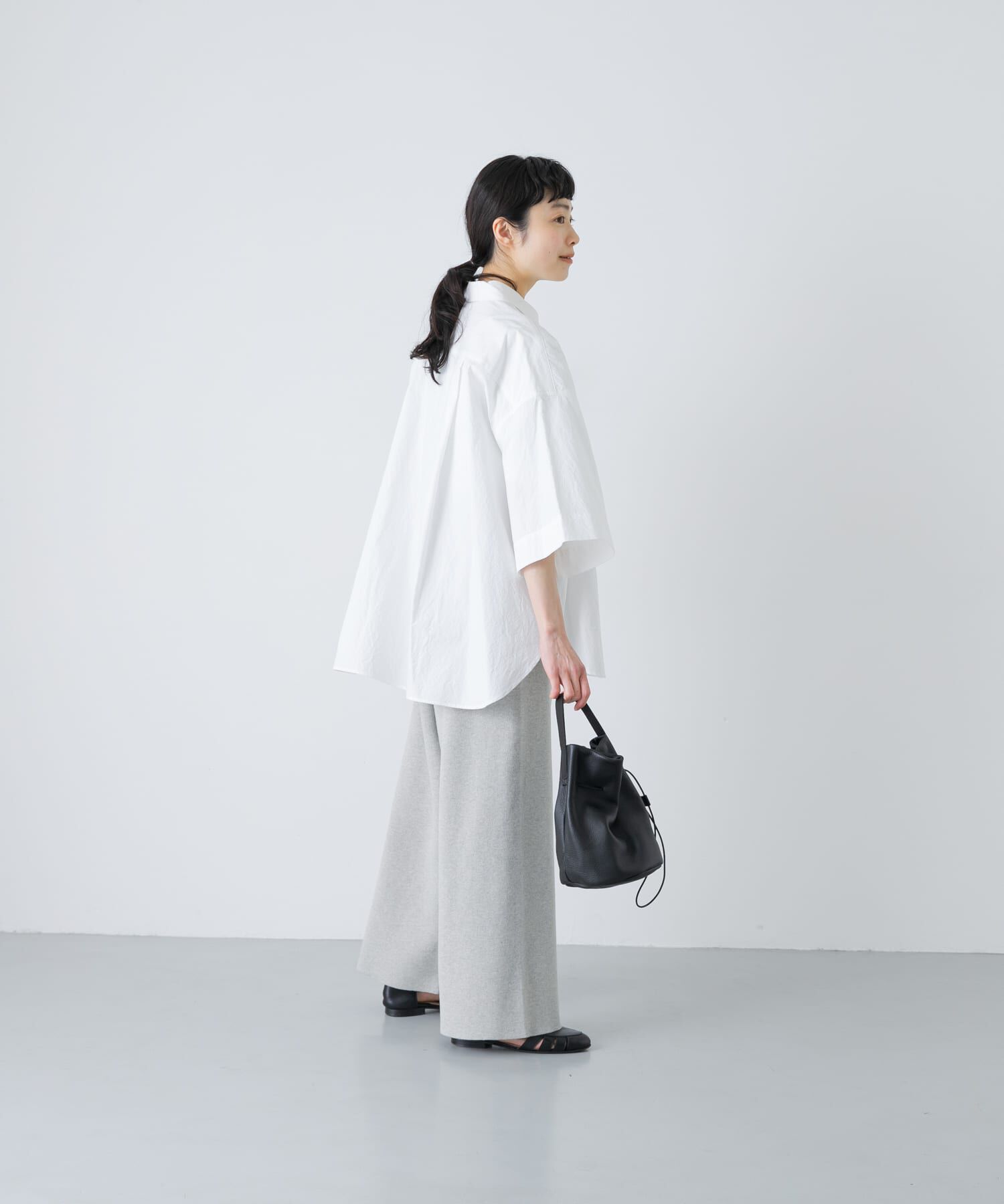 かぐれ「コットンカシミヤニットパンツ」|その他|