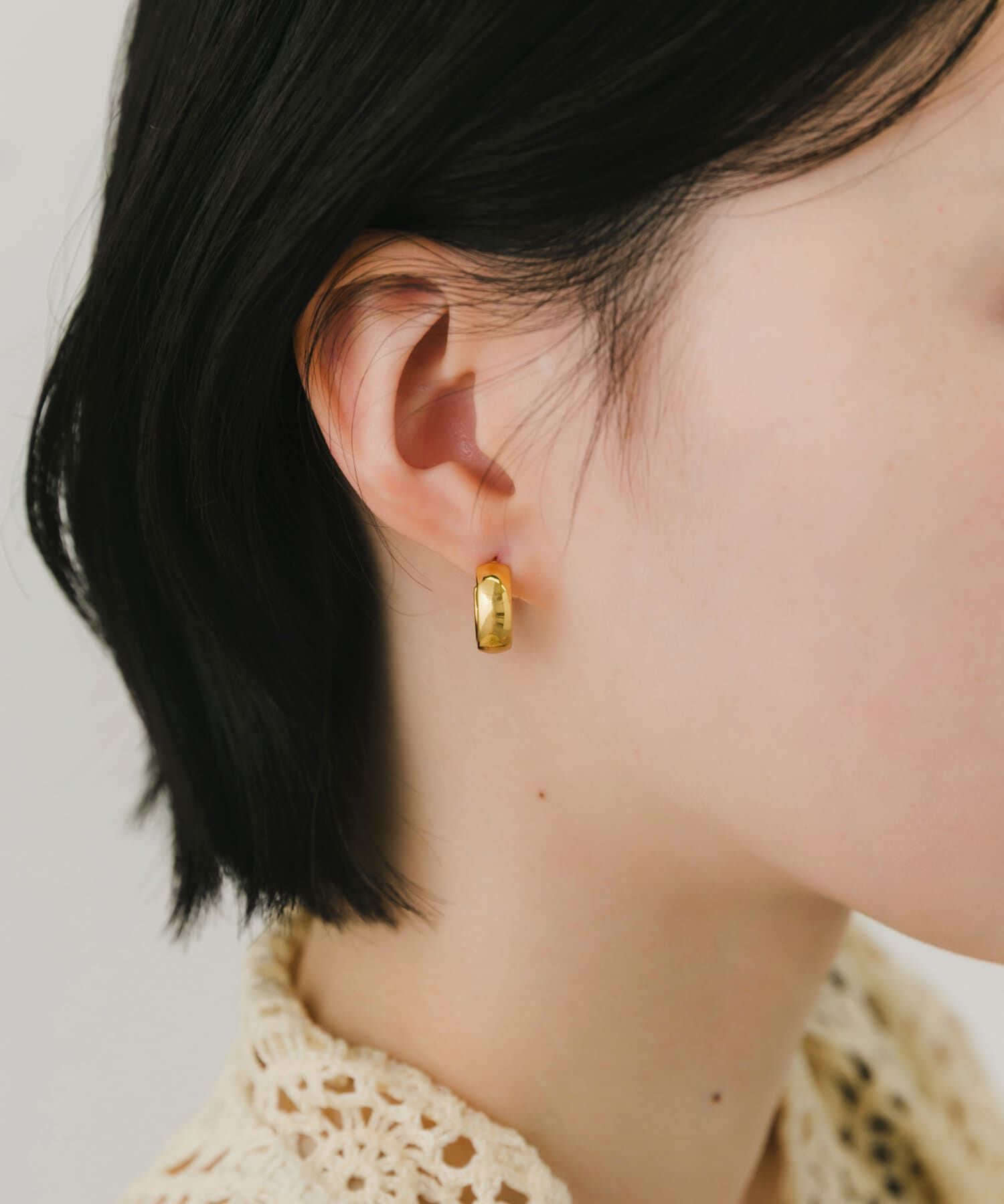 SMELLY「ステンレスフープピアス」|ピアス|