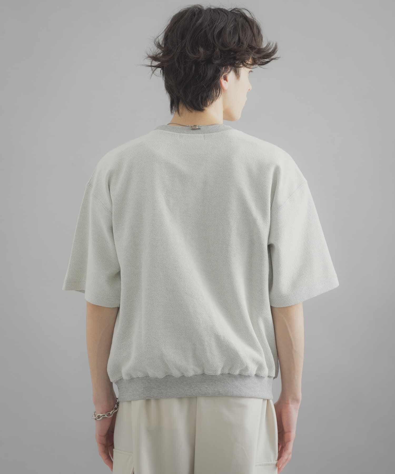 SENSE OF PLACE by URBAN RESEARCH「カレッジスウェットショートスリーブTシャツ」|スウェット・ジャージ|