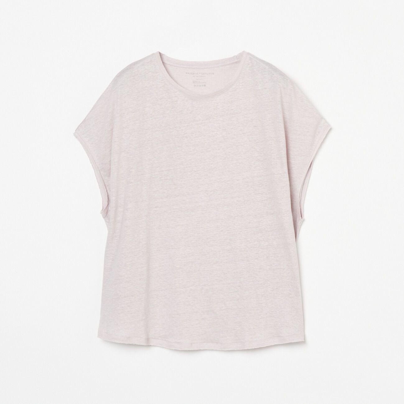  「MAJESTIC FILATURES FRENCH SLEEVE」|Tシャツ・カットソー|ピンク系