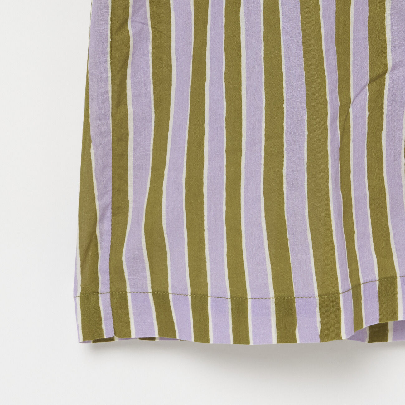  「SARA MALLIKA COTTON WAVE STRIPE KAFTAN」|ワンピース|