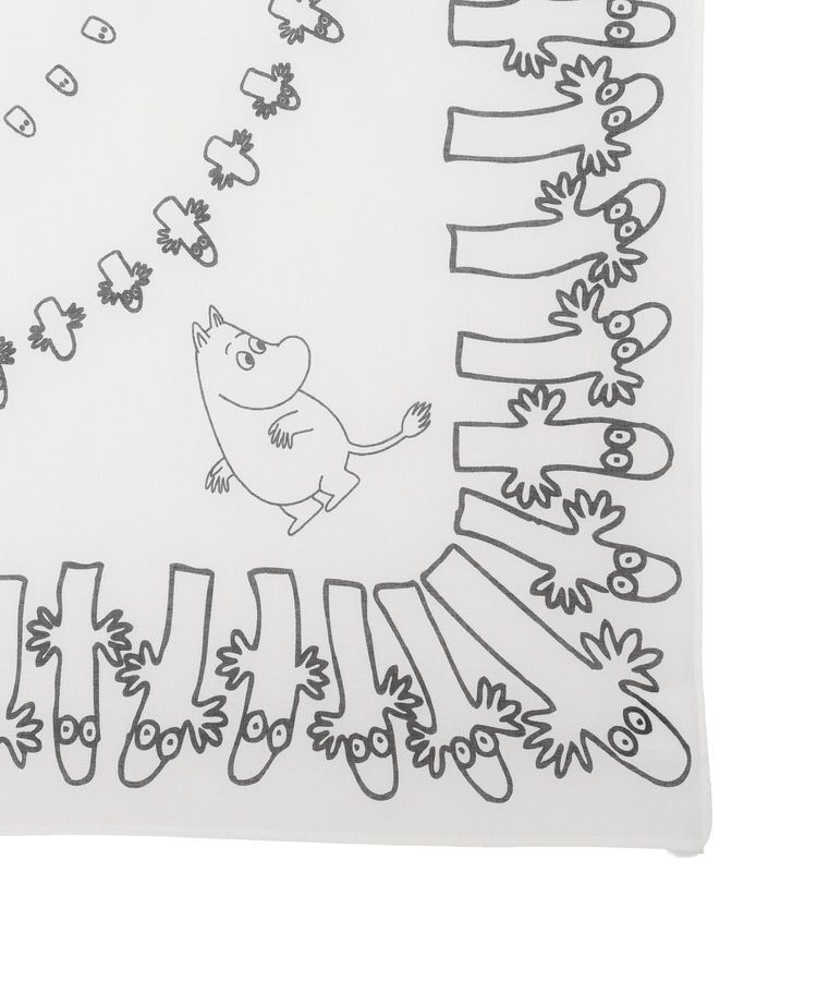 AMERICAN HOLIC「【WEB限定】Moomin スカーフ」|バンダナ・スカーフ|