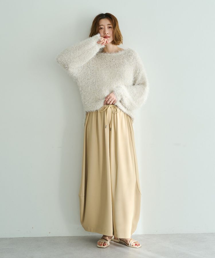 Editt by YECCA VECCA「コクーンドレープワイドパンツ」|その他|