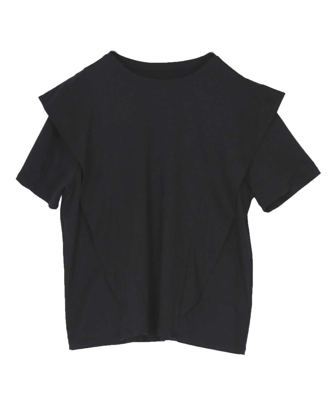 titivate「汗染み防止ラッフルスリーブTシャツ」|Tシャツ・カットソー|