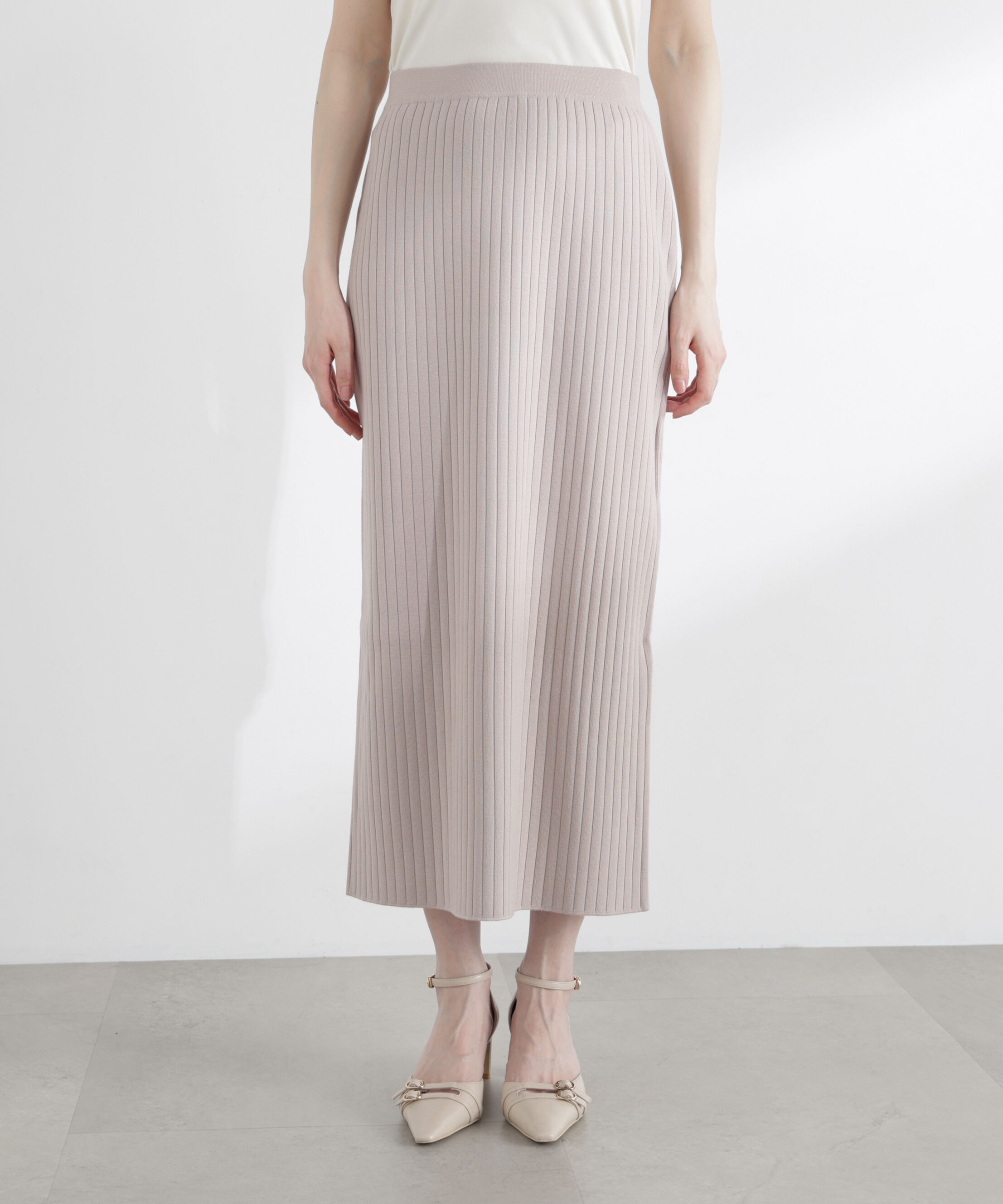 PROPORTION BODY DRESSING「ナローニットSETUP 25AW」|ワンピース|