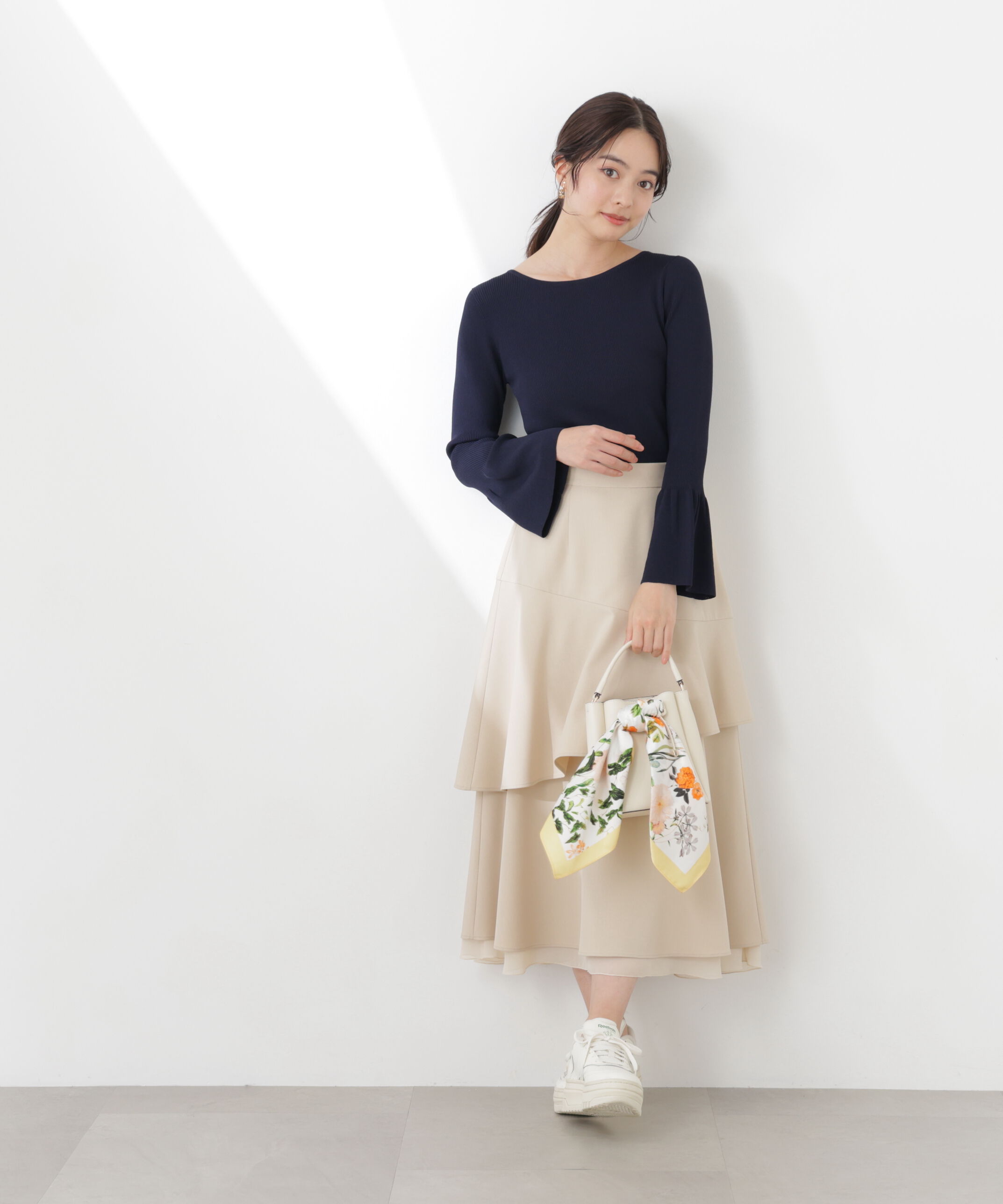PROPORTION BODY DRESSING「フリルレイヤードスカート　26SS」|スカート|