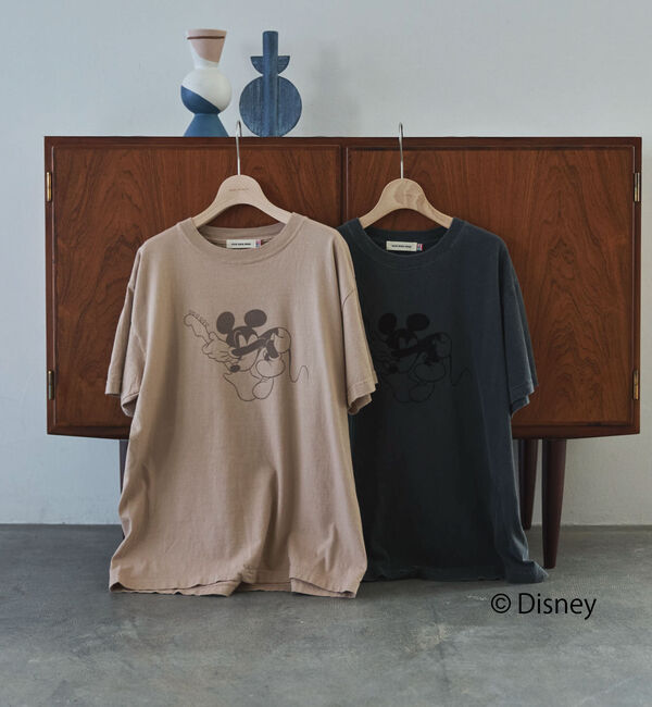Doux archives「【ＧＯＯＤ　ＲＯＣＫ　ＳＰＥＥＤ】ＭＩＣＫＥＹ　／ＢＡＮＤ　ＴＥＥ」|Tシャツ・カットソー|BEIGE