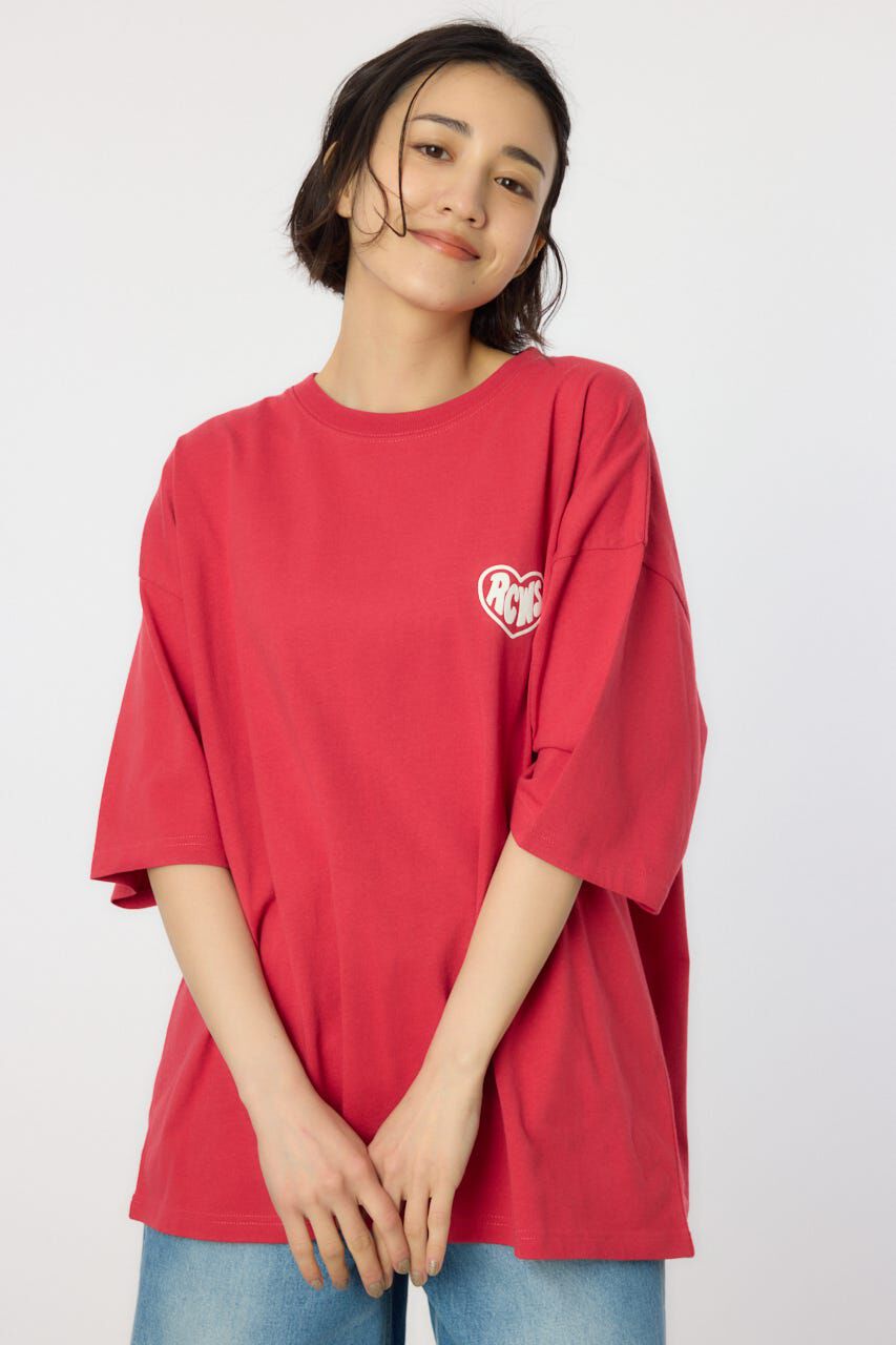 RODEO CROWNS「ハートフルハッポウTシャツ」|Tシャツ・カットソー|