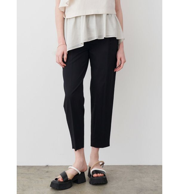 ELENDEEK「CROPPED TAPERED PT」|その他|ブラック