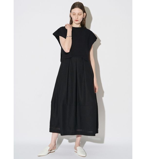 ELENDEEK「KNIT LAYERED OP」|ワンピース|