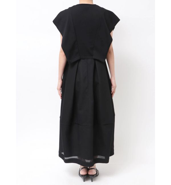 ELENDEEK「KNIT LAYERED OP」|ワンピース|