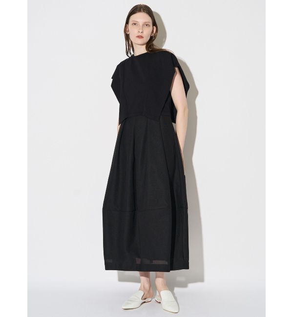 ELENDEEK「KNIT LAYERED OP」|ワンピース|