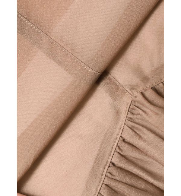 ELENDEEK「SHEER PEPLUM BL」|シャツ・ブラウス|