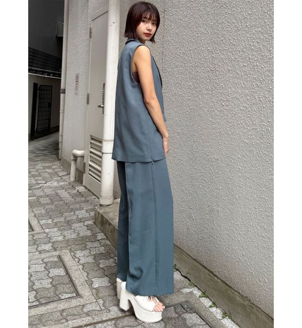 MURUA「ハイウエストセンプレワイドパンツ【セットアップ着用可】【接触冷感】」|その他|