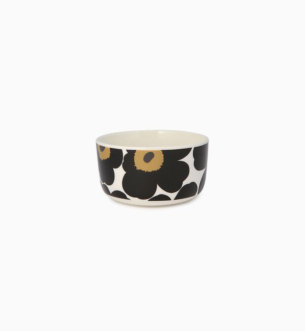 Marimekko「Unikko ボウル（中）」|その他|ホワイト&times;ブラック